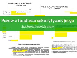 Pozew z funduszu sekurytyzacyjnego