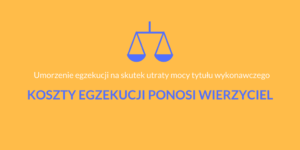 koszty egzekucji umorzenie